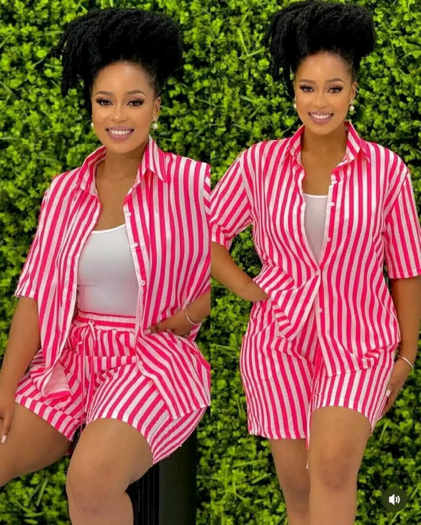 Short 3-Piece Striped Set thumbnail 2