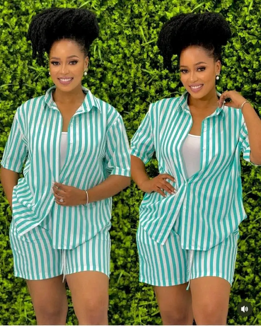 Short 3-Piece Striped Set thumbnail 3