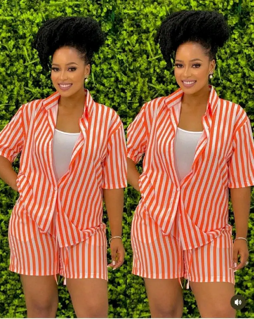 Short 3-Piece Striped Set thumbnail 4