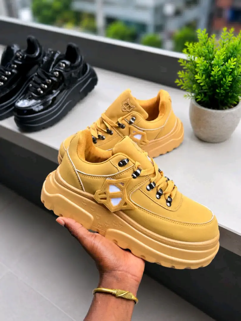 Naked Wolfe Leather Platform Sneakers thumbnail 2