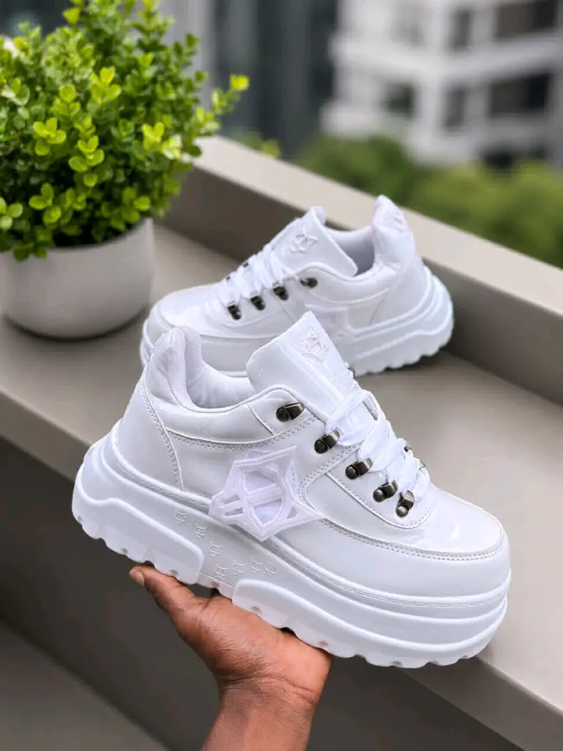 Naked Wolfe Leather Platform Sneakers thumbnail 3