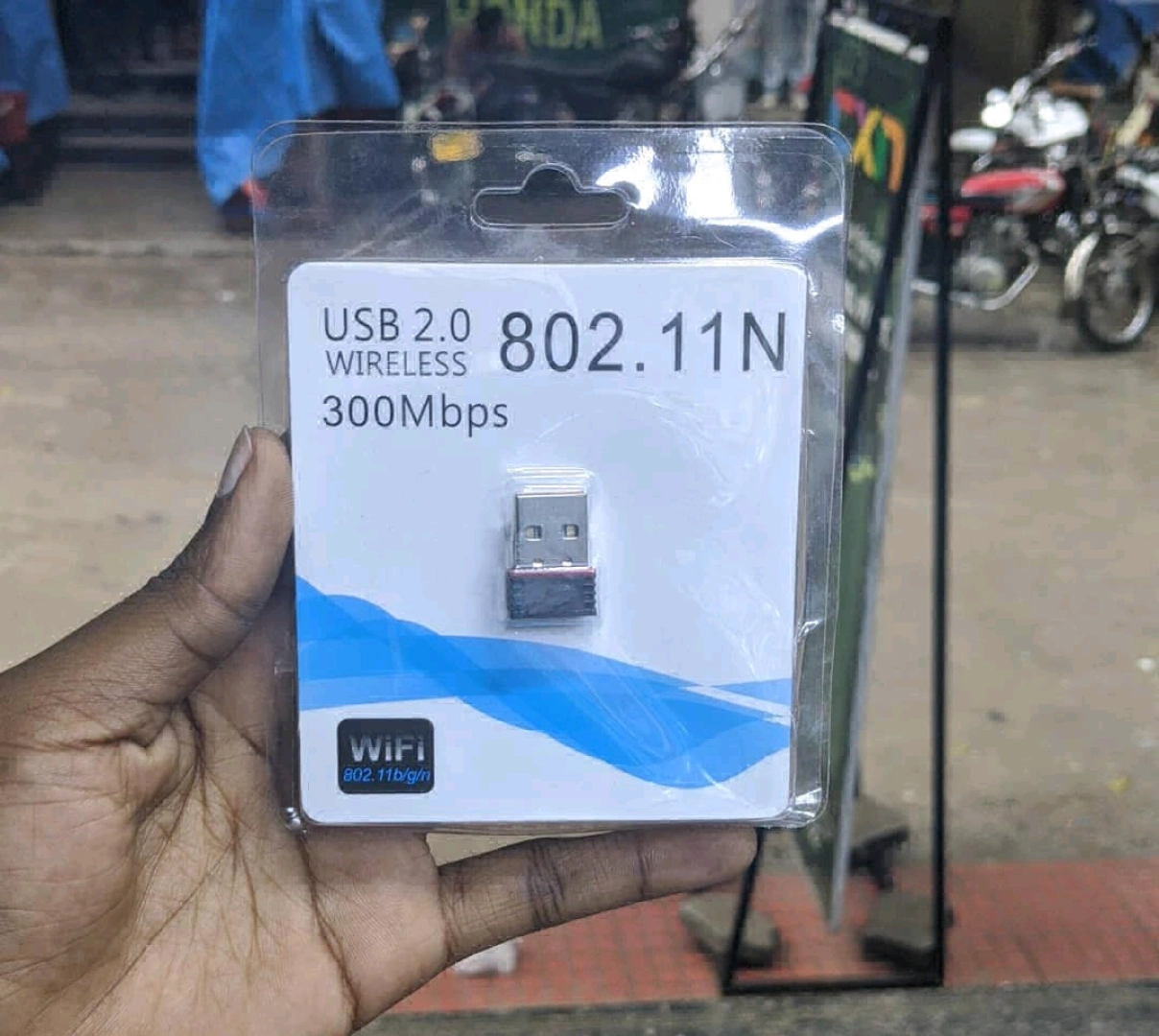 USB Wireless WiFi Adapter Dongle 300Mbps
