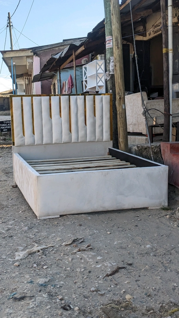 Modern Upholstered Bed Frame thumbnail 2
