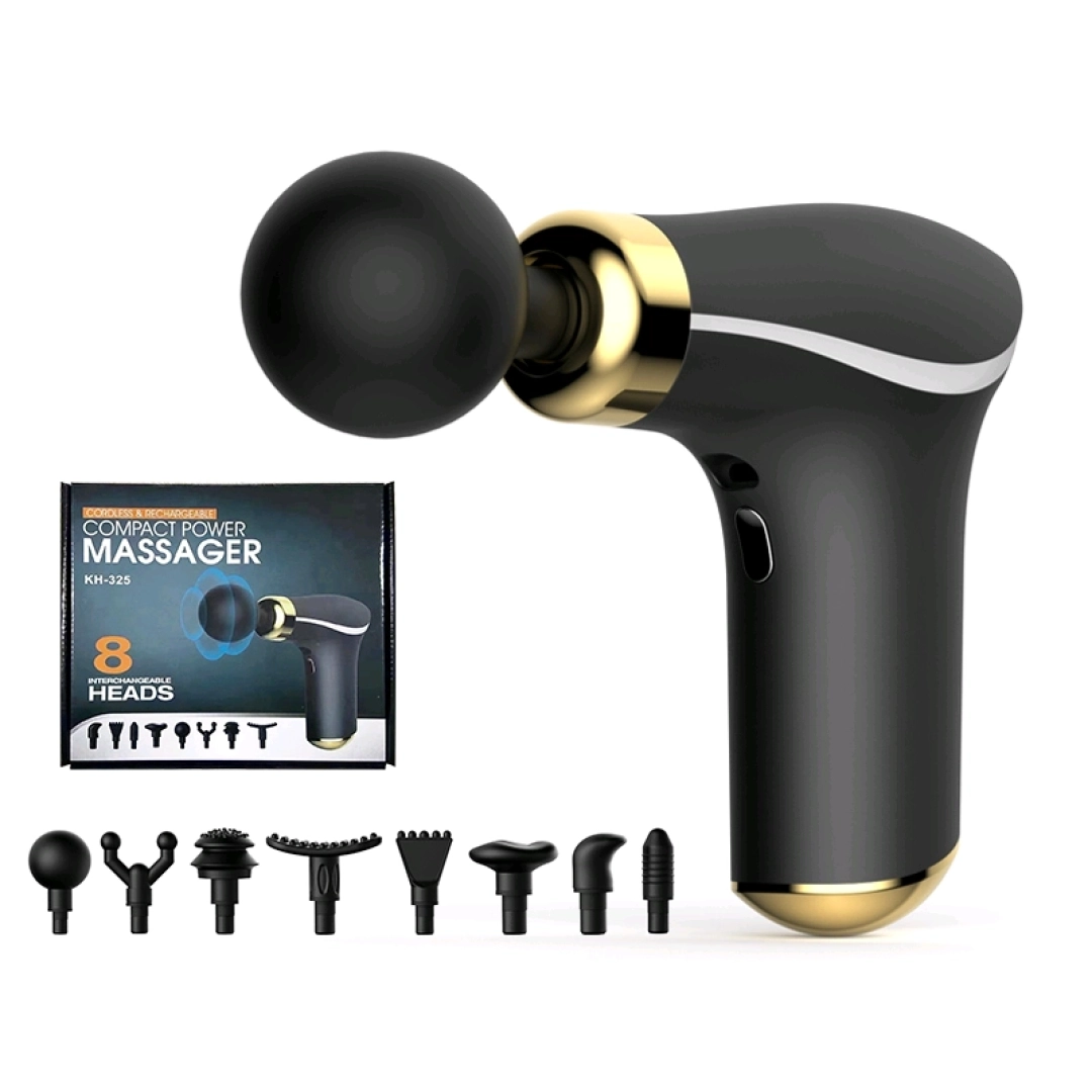 Cordless Rechargeable Power Massager Gun KH-325 thumbnail 2