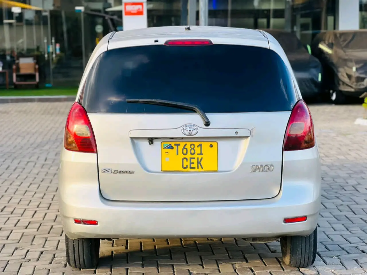 Toyota Spacio 2003 Silver thumbnail 3