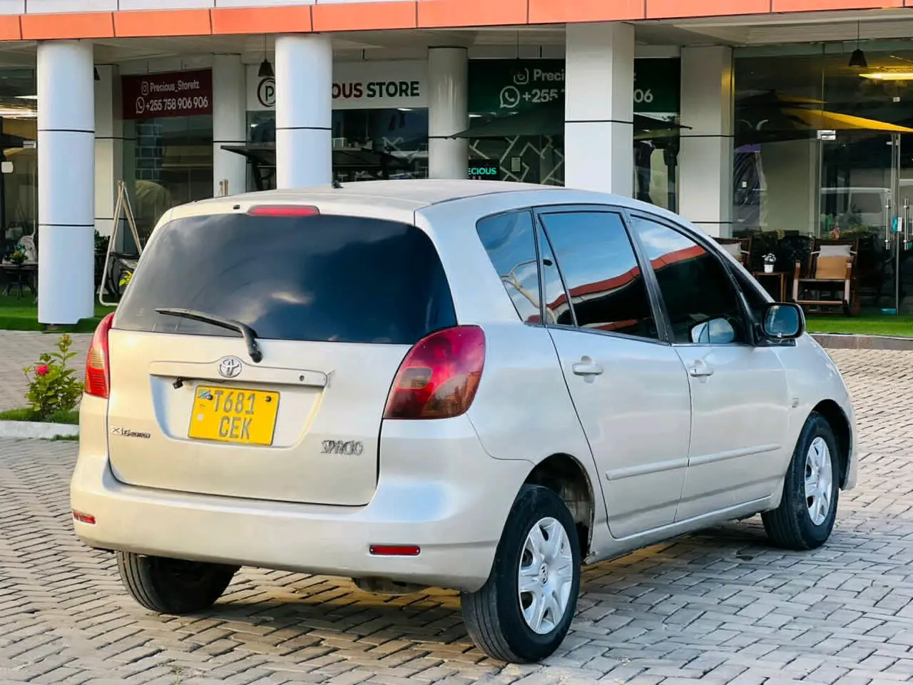 Toyota Spacio 2003 Silver thumbnail 4