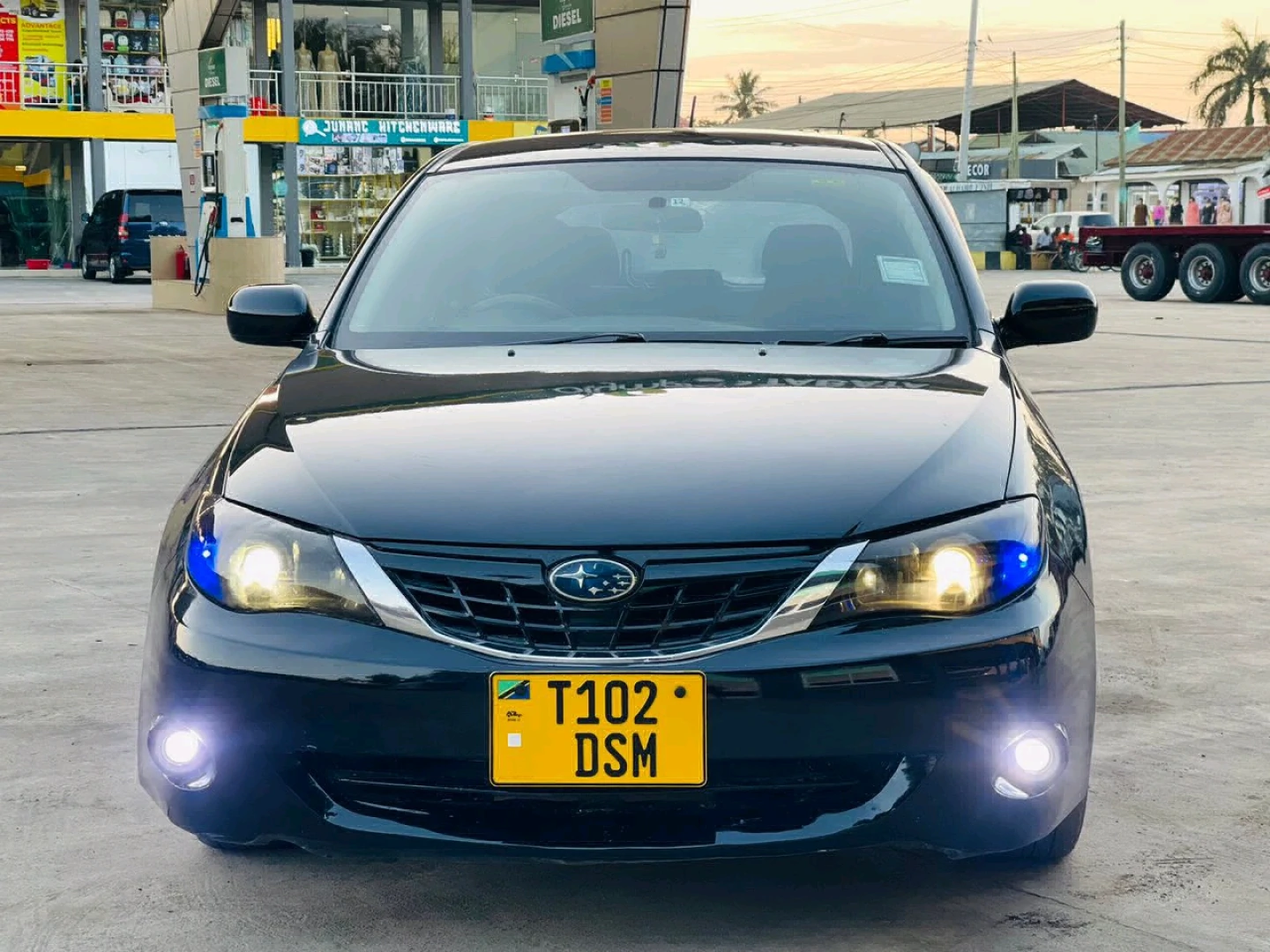 Black Subaru Impreza Sedan