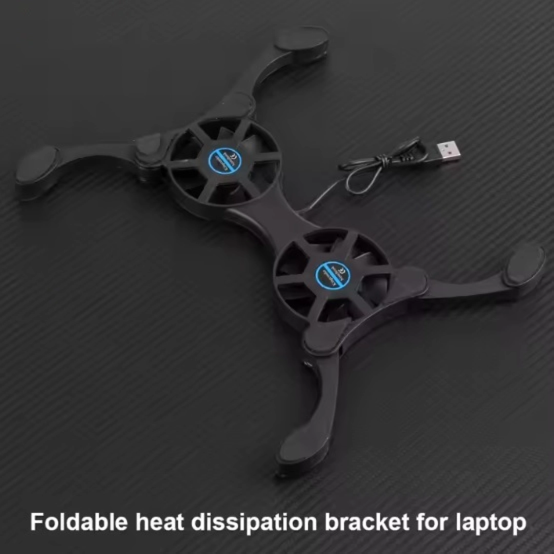 Laptop Cooling Pad yenye Feni Mbili