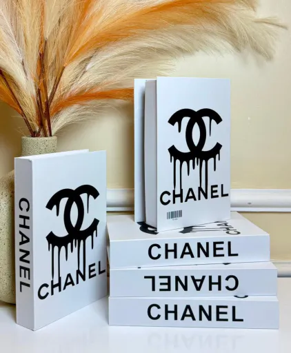 Decorative Luxury Brand Storage Books