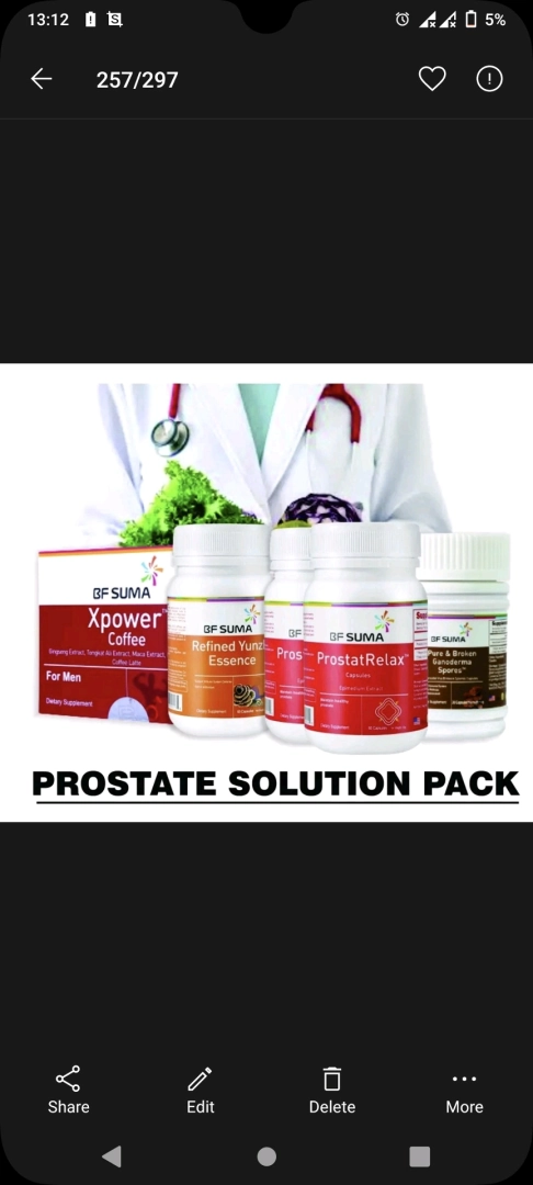 BF SUMA Supplements for Prostate and Male Vitality (Nguvu za Kiume) thumbnail 2
