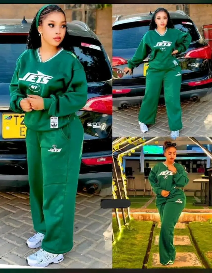 JETS Two-Piece Tracksuits (Maroon, Black, Green) thumbnail 4