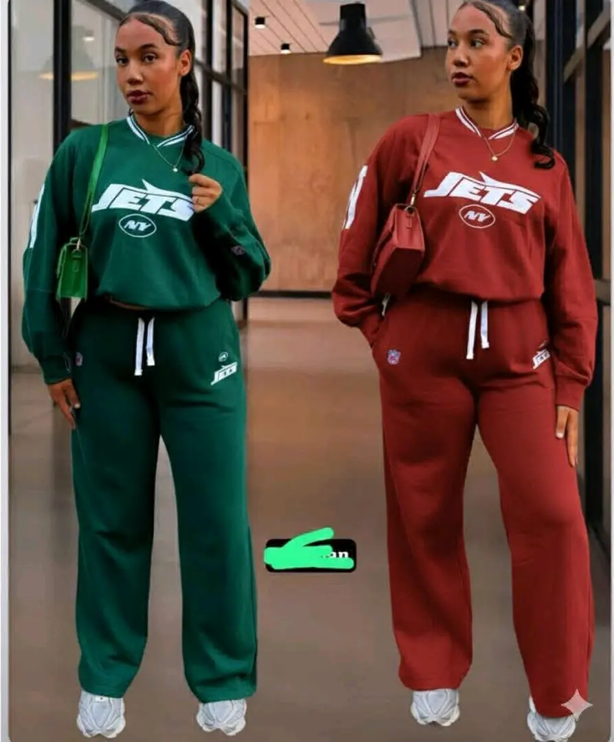 JETS Two-Piece Tracksuits (Maroon, Black, Green) thumbnail 6