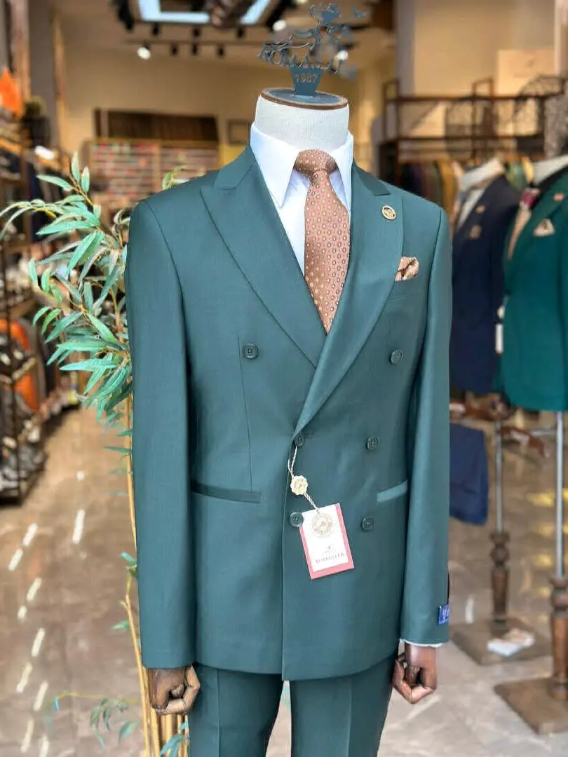 ROMASTER 1987 Men's Suit (Dark Teal/Green)