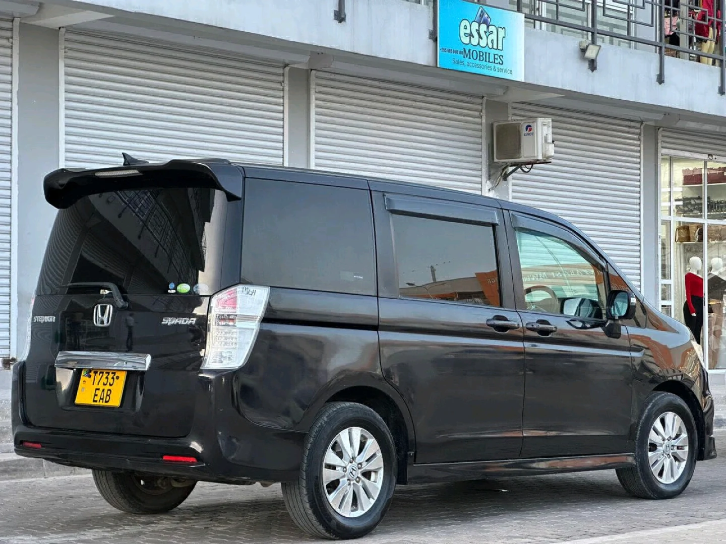 Honda Stepwagon 2010 EAB Black Minivan thumbnail 5