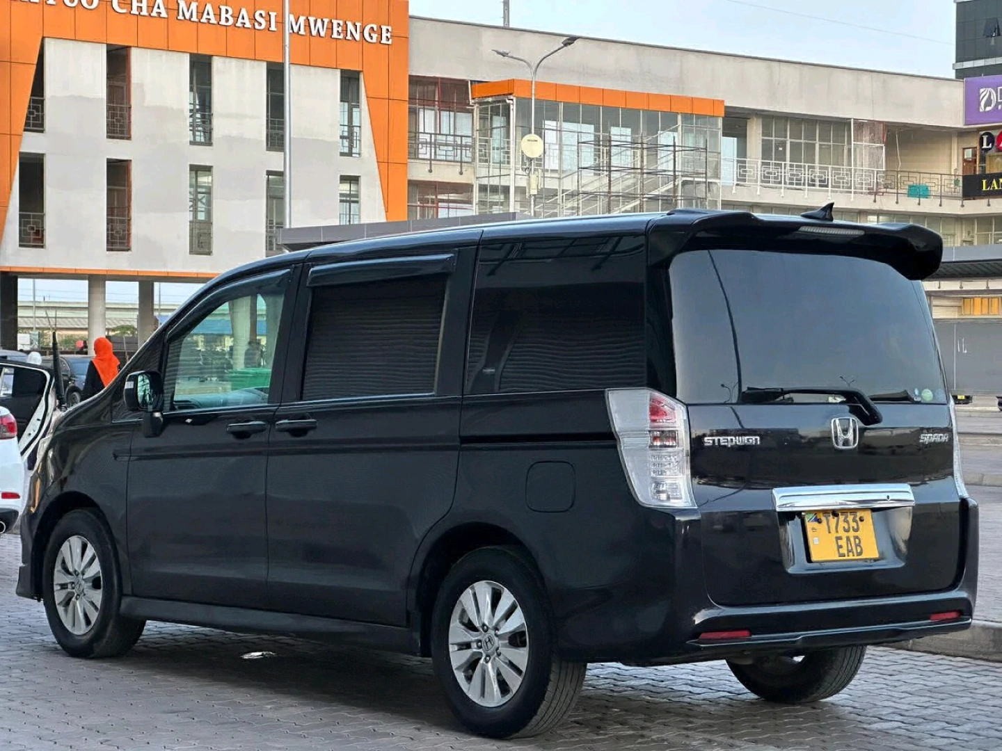 Honda Stepwagon 2010 EAB Black Minivan thumbnail 6