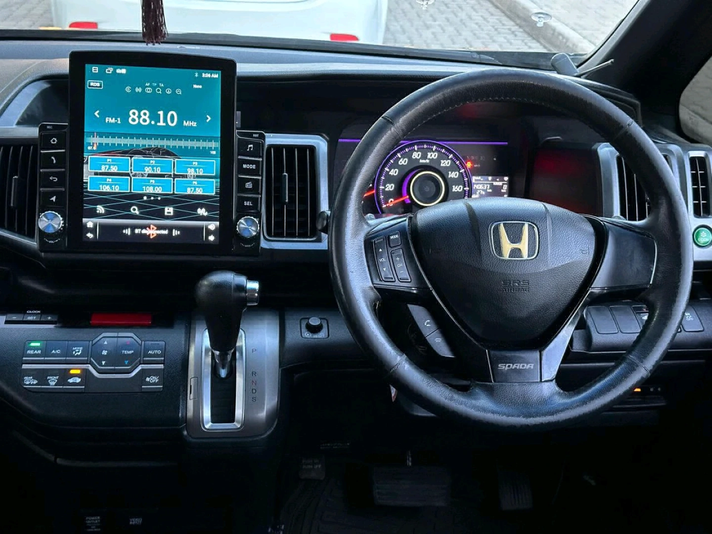 Honda Stepwagon 2010 EAB Black Minivan thumbnail 9