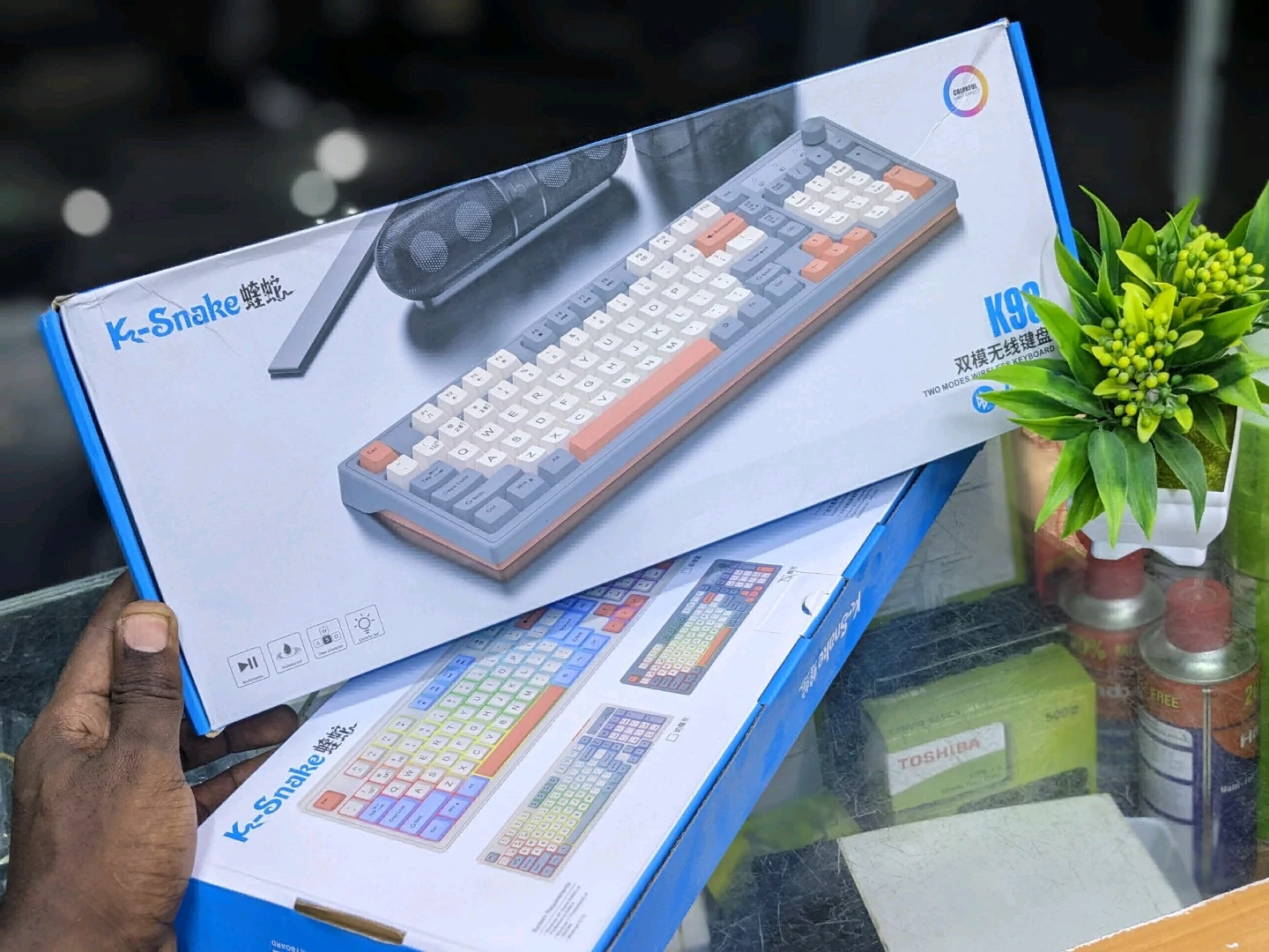 K-Snake K98 Dual-Mode Wireless Gaming Keyboard
