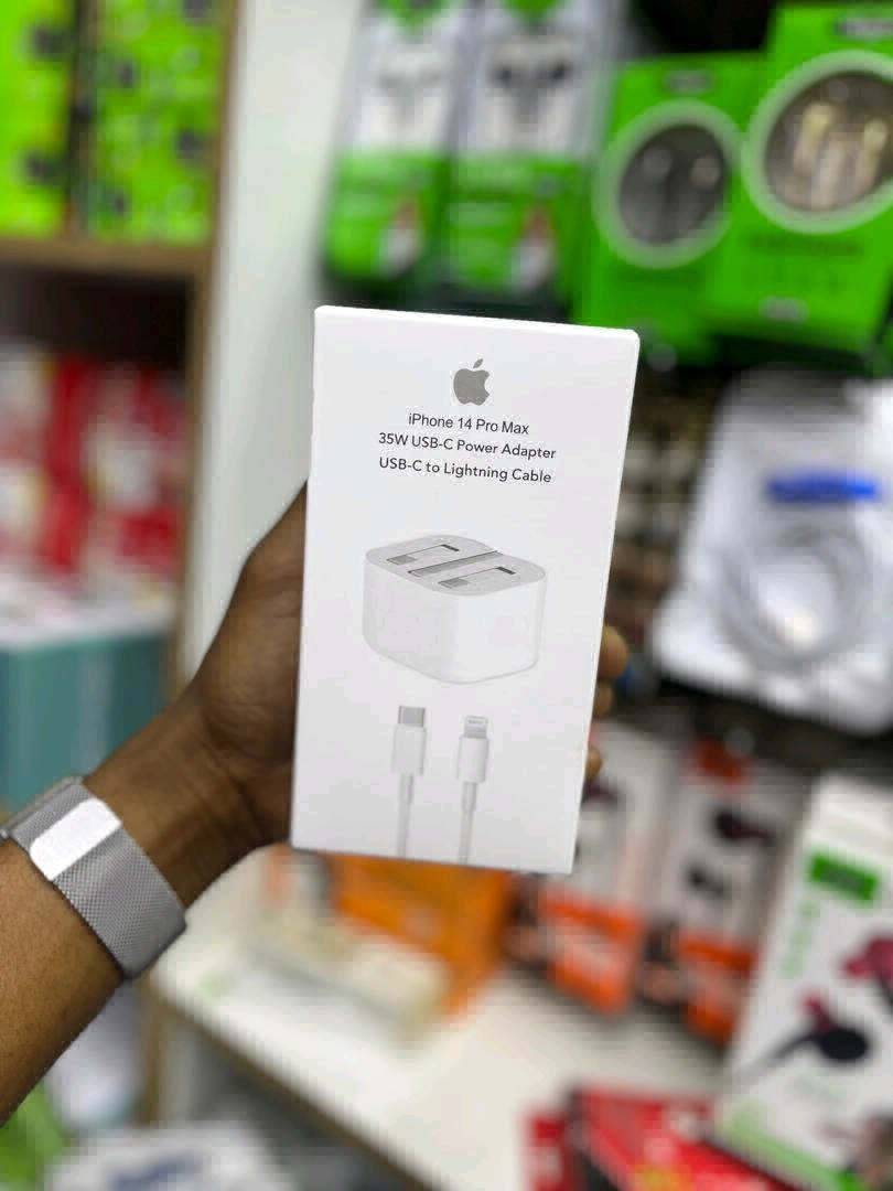 Apple 35W Dual USB-C Power Adapter for iPhone/MacBook