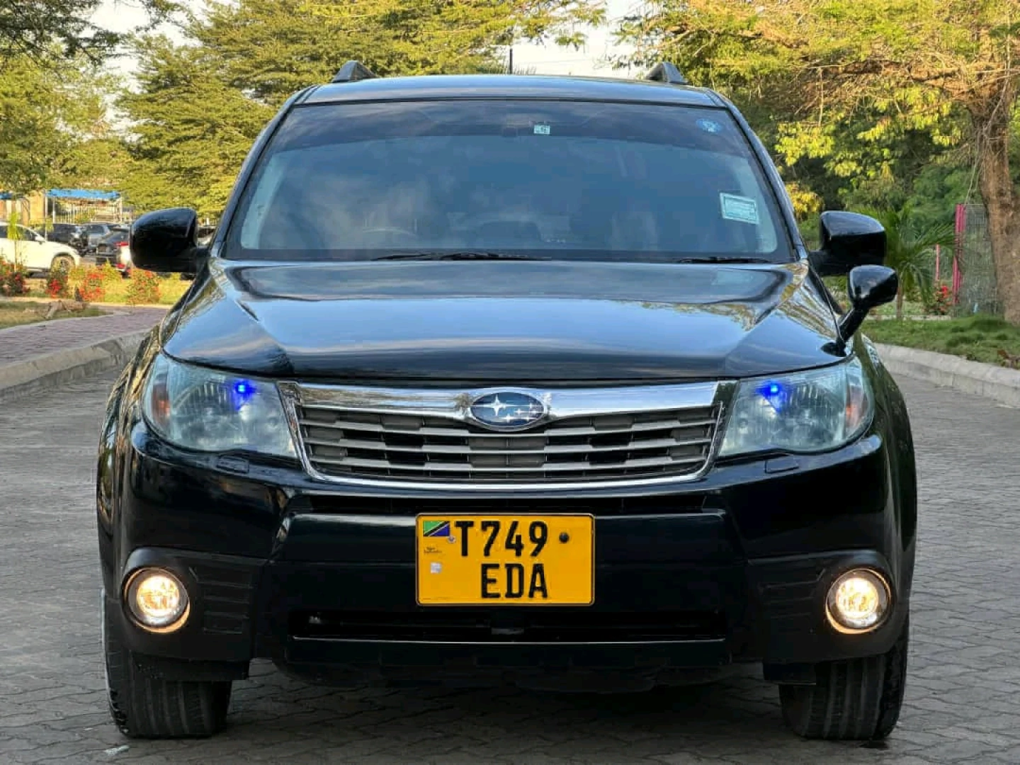 Black Subaru Forester 2009 (T749 EDA)