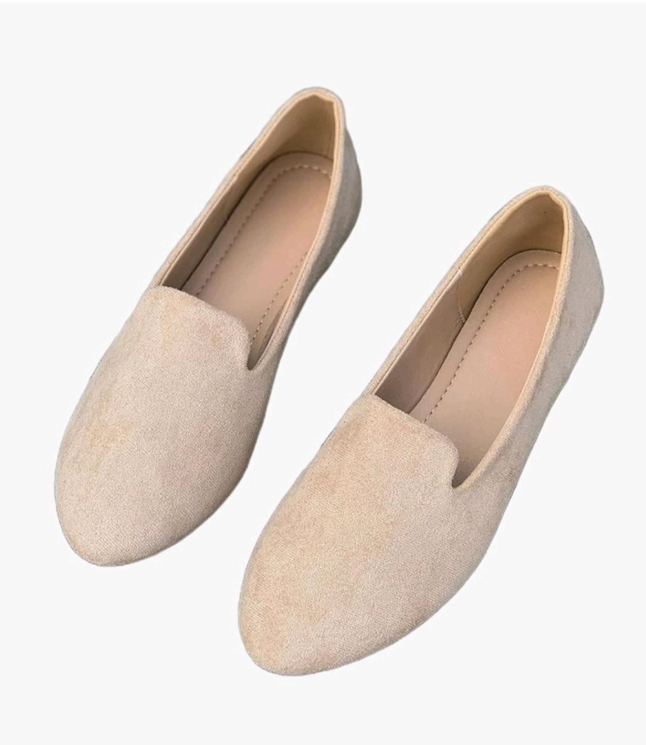 Brand New Light Beige Ladies Loafers