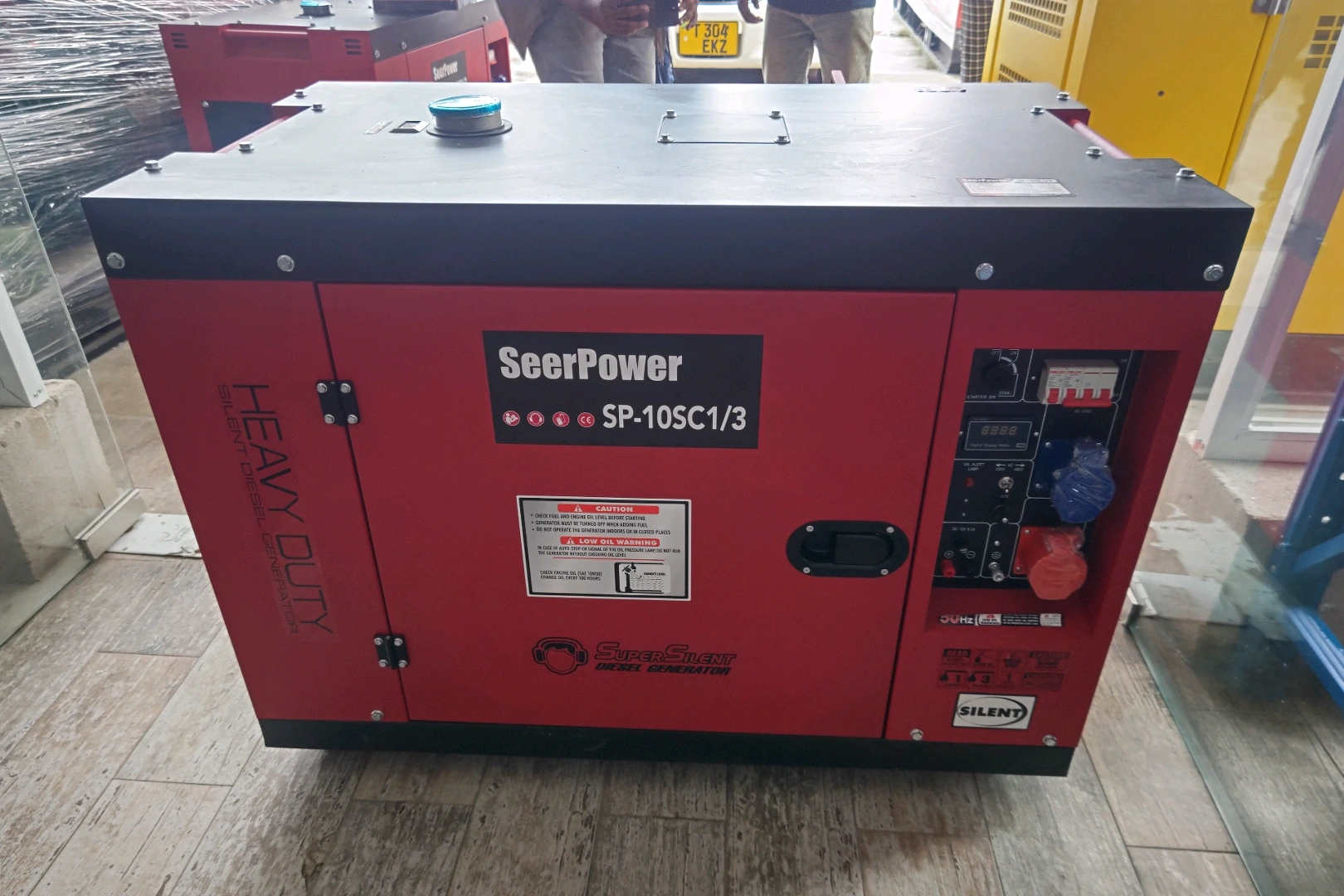SeerPower SP-10SC/3 Silent Heavy Duty Generator Set