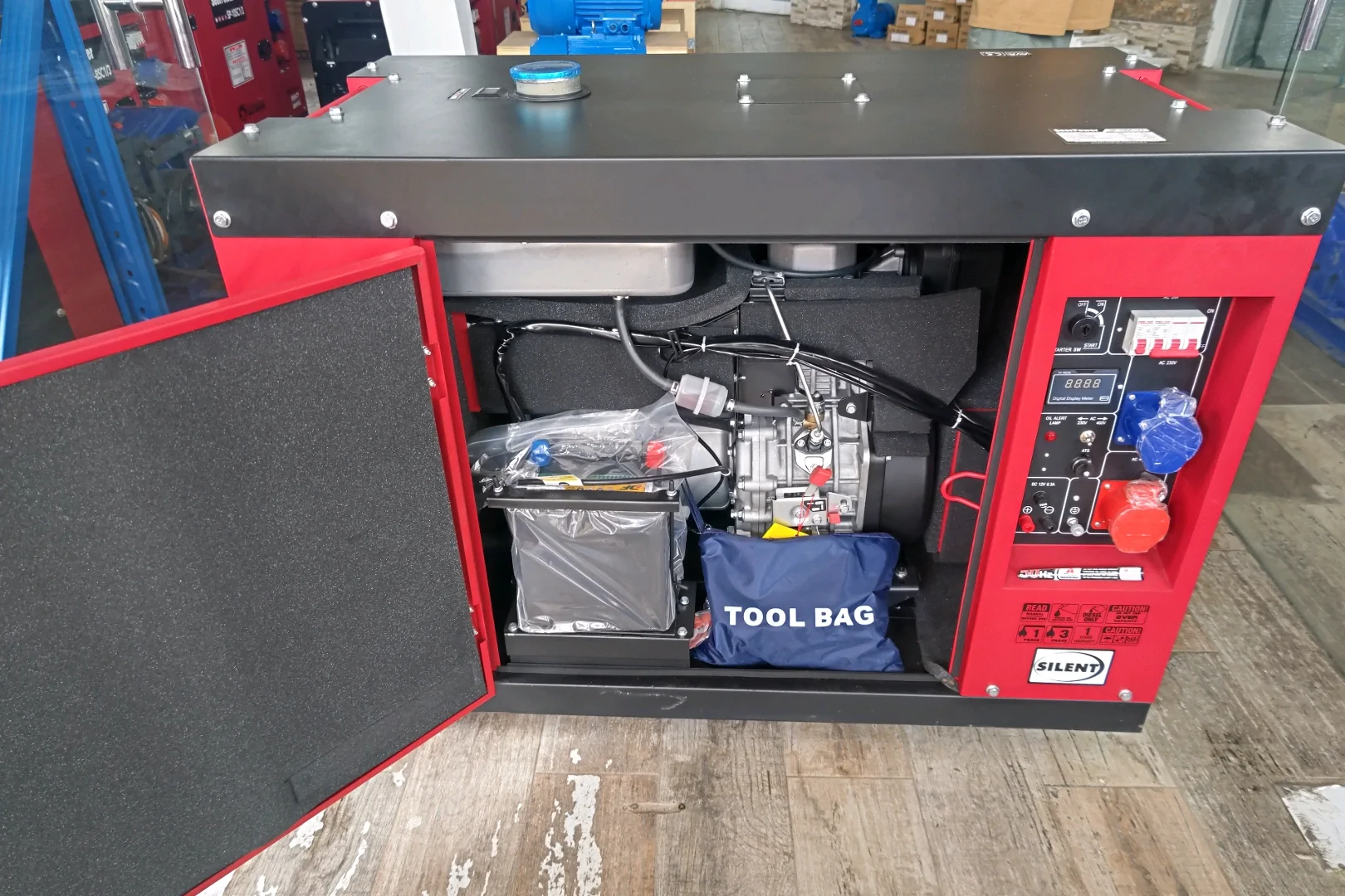 SeerPower SP-10SC/3 Silent Heavy Duty Generator Set thumbnail 7