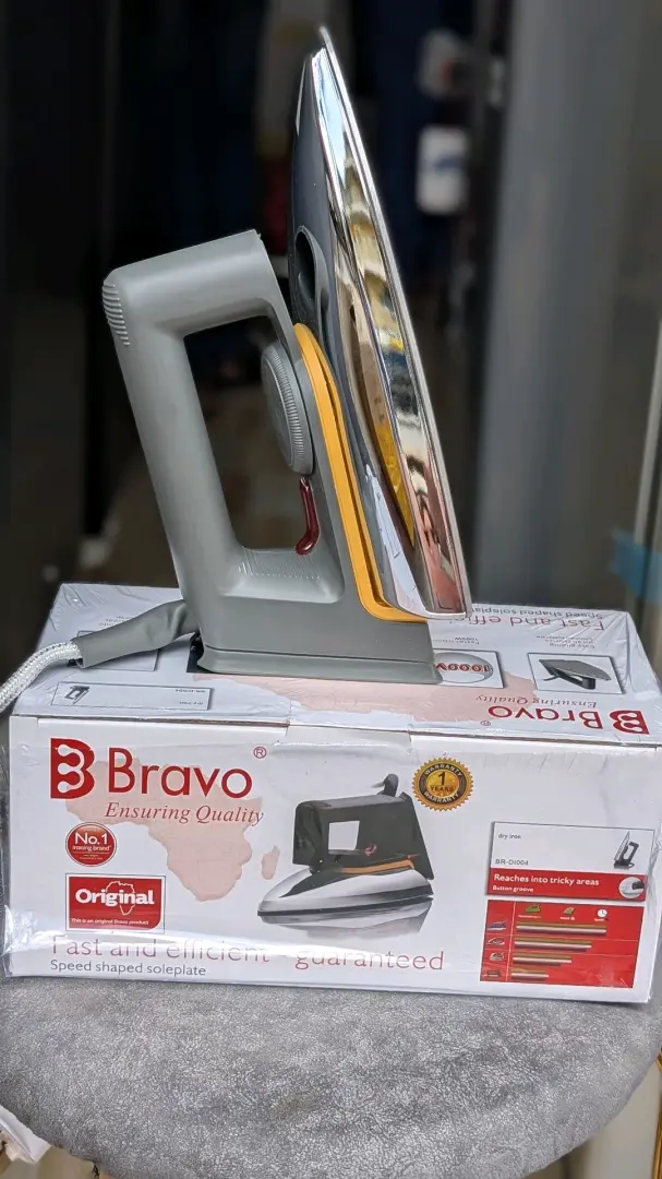 Bravo Dry Iron - Pasi ya Umeme thumbnail 7