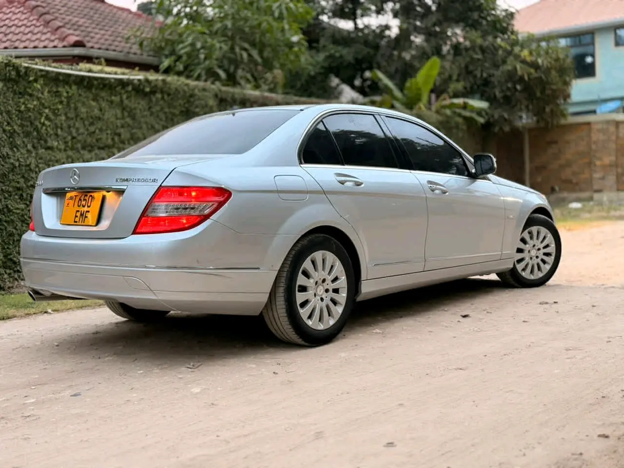 Mercedes-Benz C-Class 2007, Silver thumbnail 3