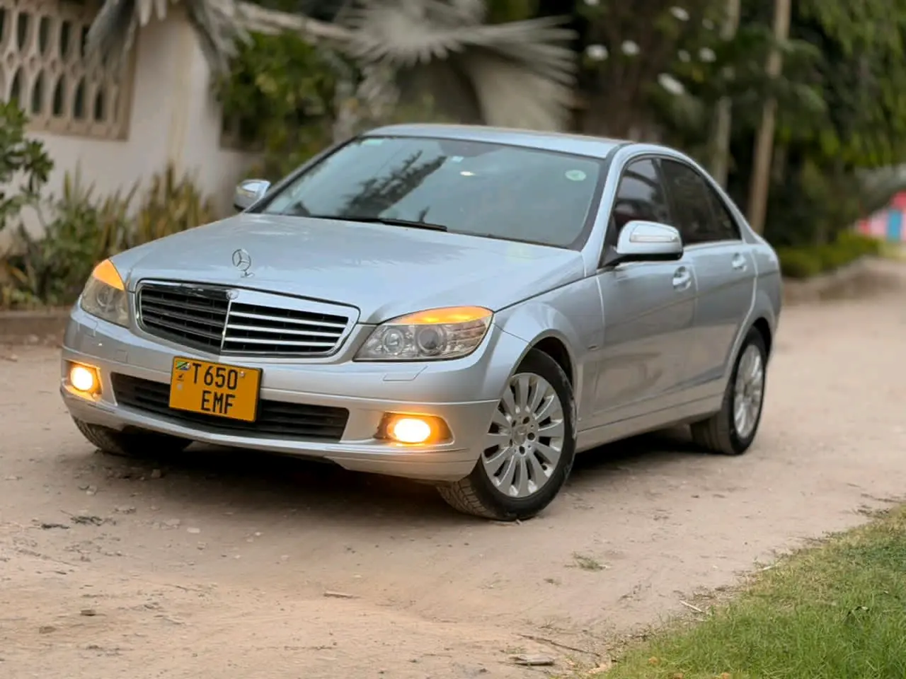 Mercedes-Benz C-Class 2007, Silver thumbnail 4