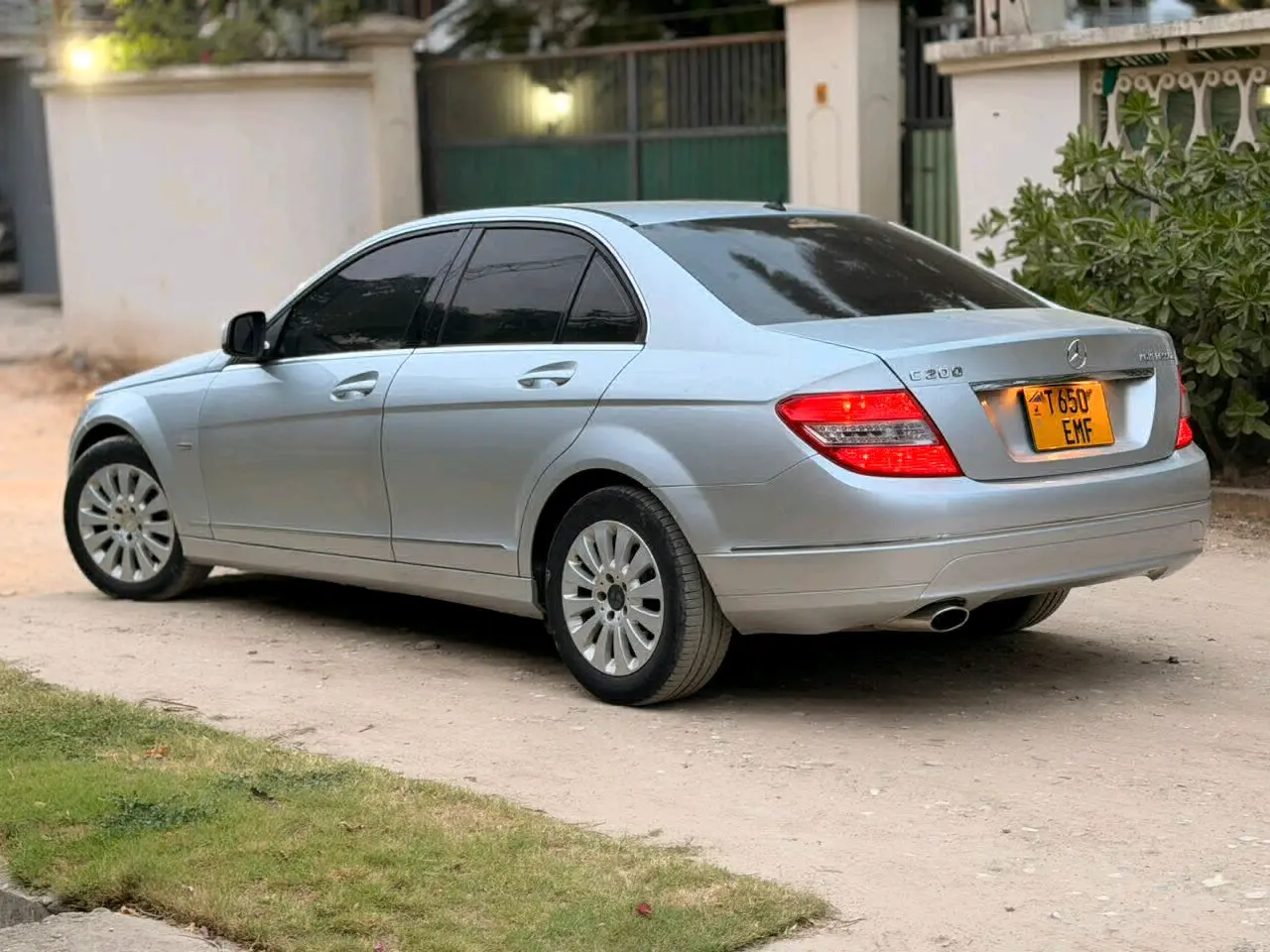 Mercedes-Benz C-Class 2007, Silver thumbnail 5