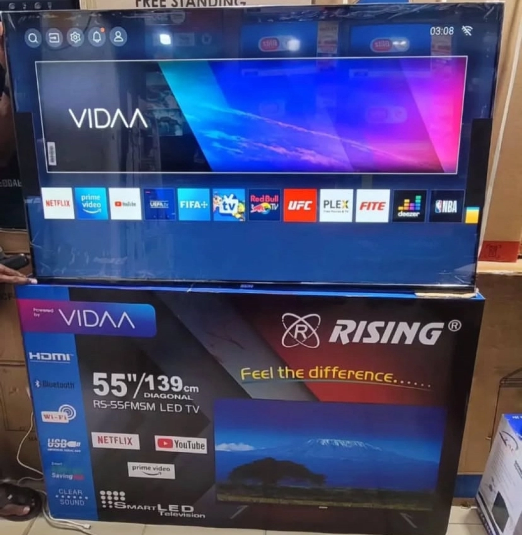 New 55-inch RISING Smart 4K TV with VIDAA OS thumbnail 2