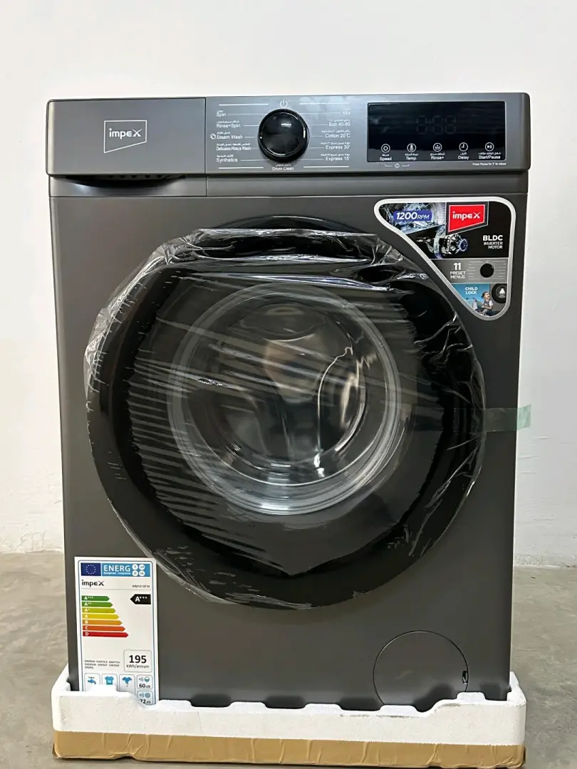 Impex Front-Load Automatic Washing Machine 8kg