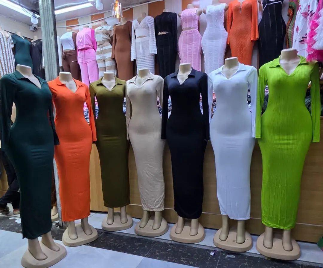 New Free Size Long Sleeved Maxi Dresses