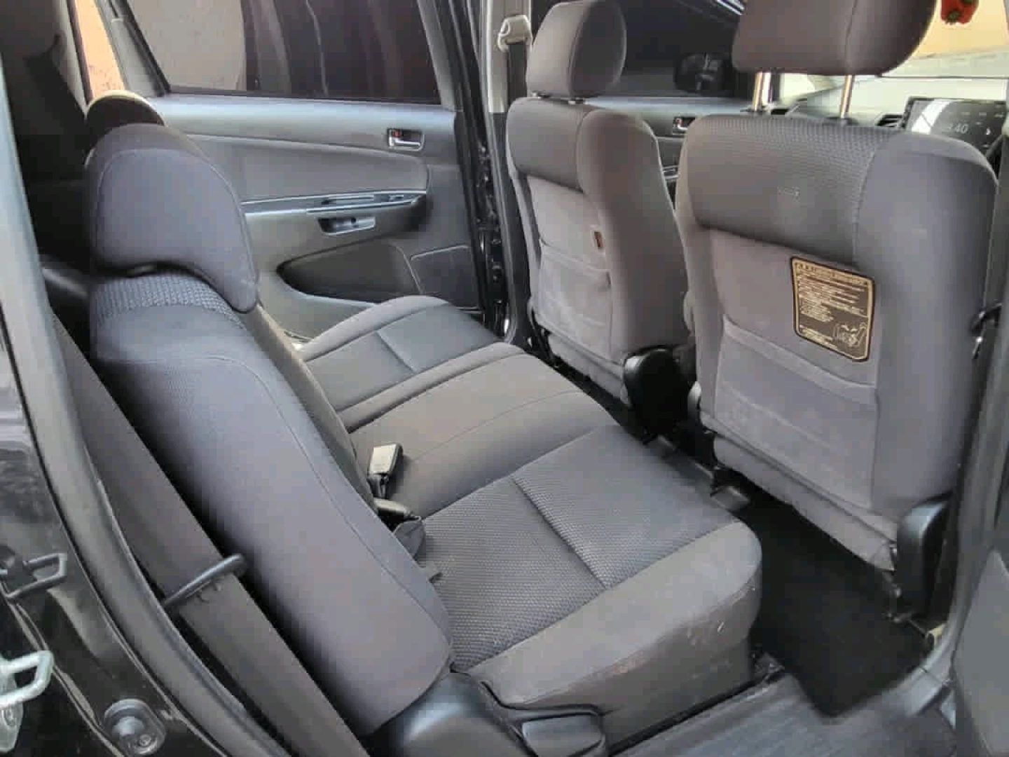 Toyota Wish 2004 Black Minivan 1790 CC thumbnail 7