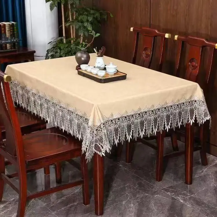 Waterproof & Oilproof Lace Tablecloth (140x180cm) thumbnail 3
