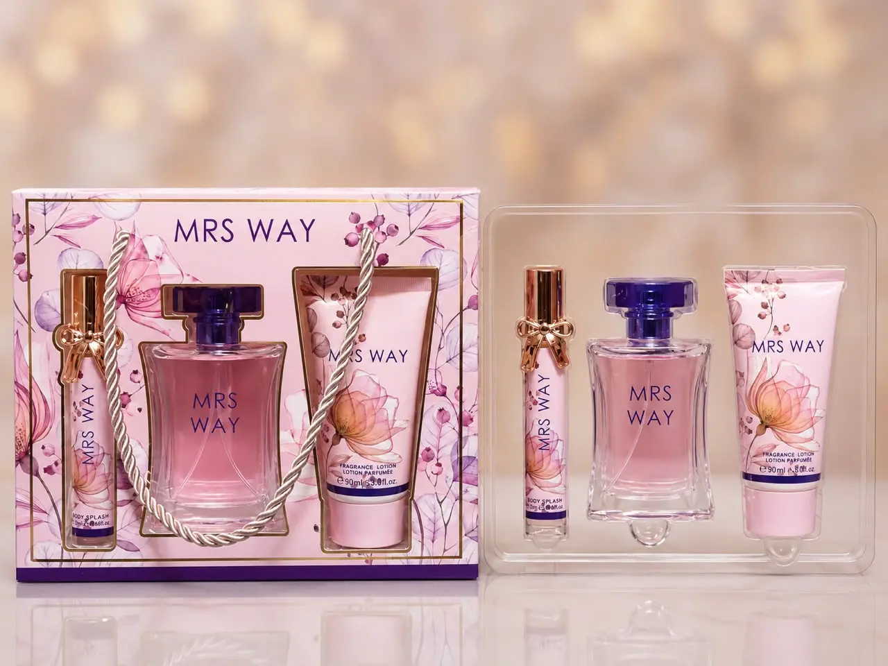 Full Perfume Gift Sets (Mrs Way, Badeea Al Oud, Mousuf)