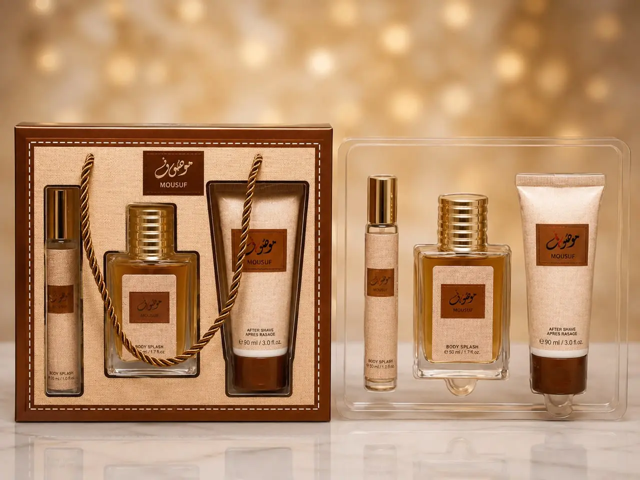 Full Perfume Gift Sets (Mrs Way, Badeea Al Oud, Mousuf) thumbnail 3