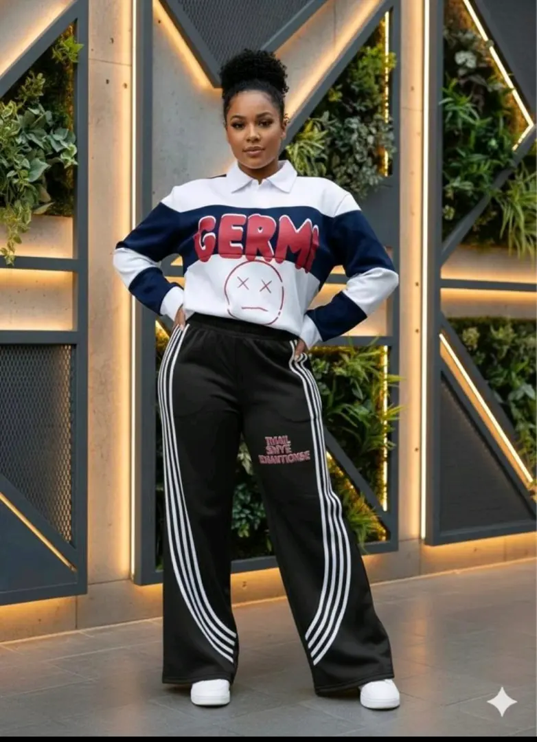 Tracksuit Set (Brown, Grey, Black) - Size M & XL thumbnail 2