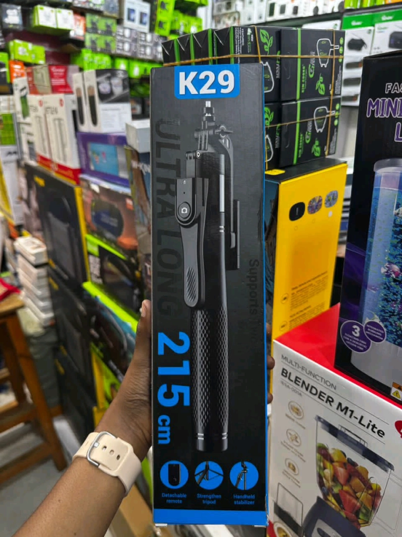 K29 Ultra Long Selfie Stick Tripod 215 cm