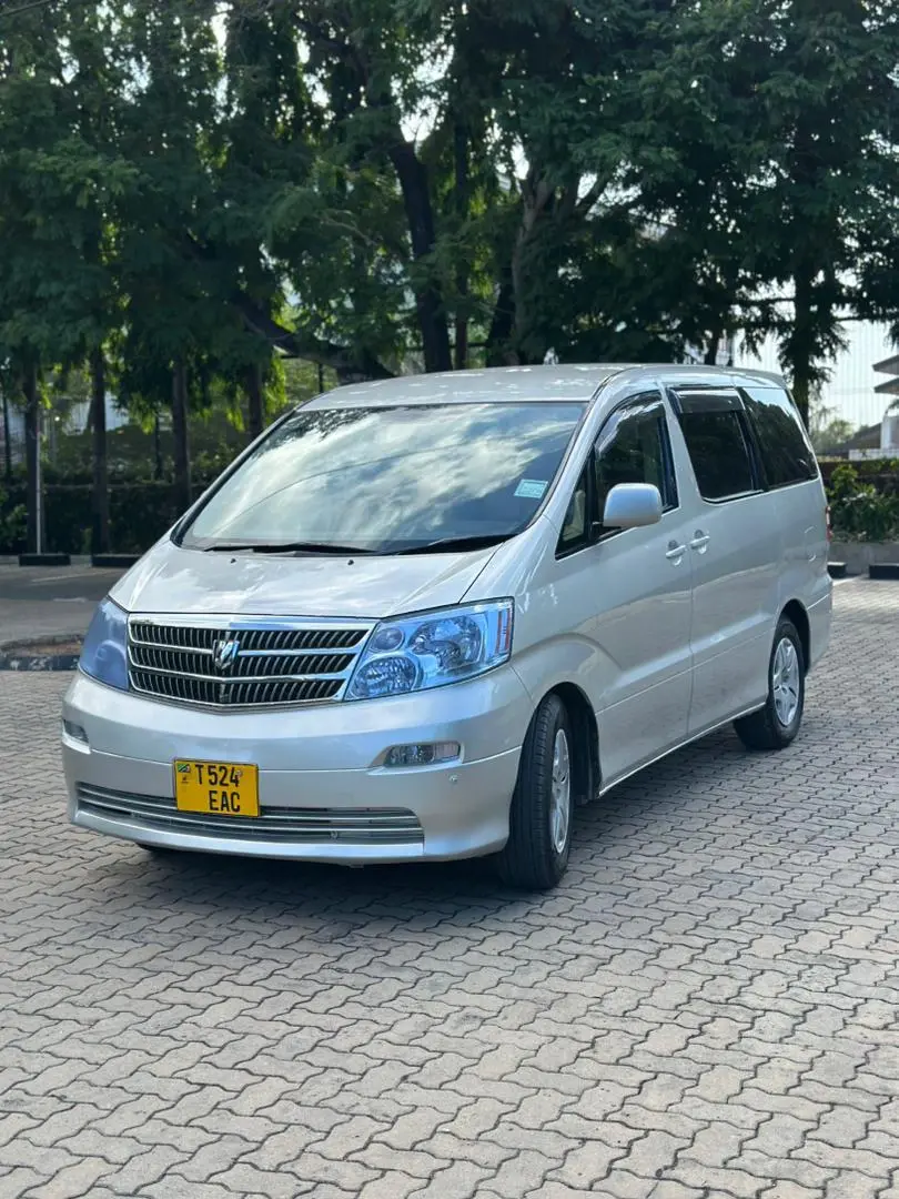 Toyota Alphard 2006 Silver thumbnail 2