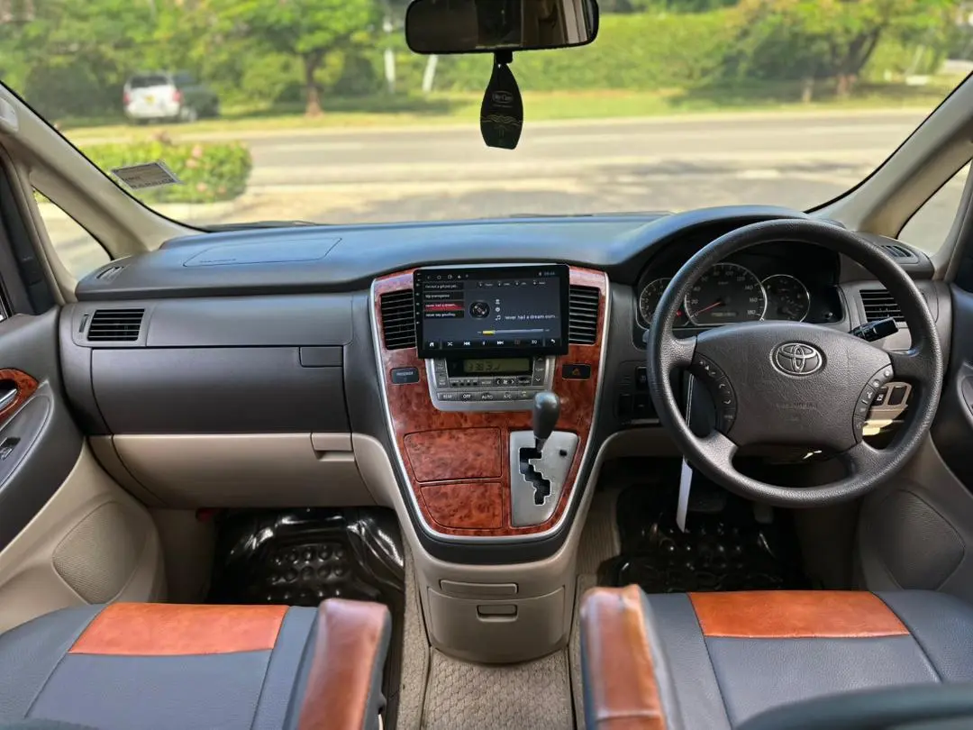 Toyota Alphard 2006 Silver thumbnail 9