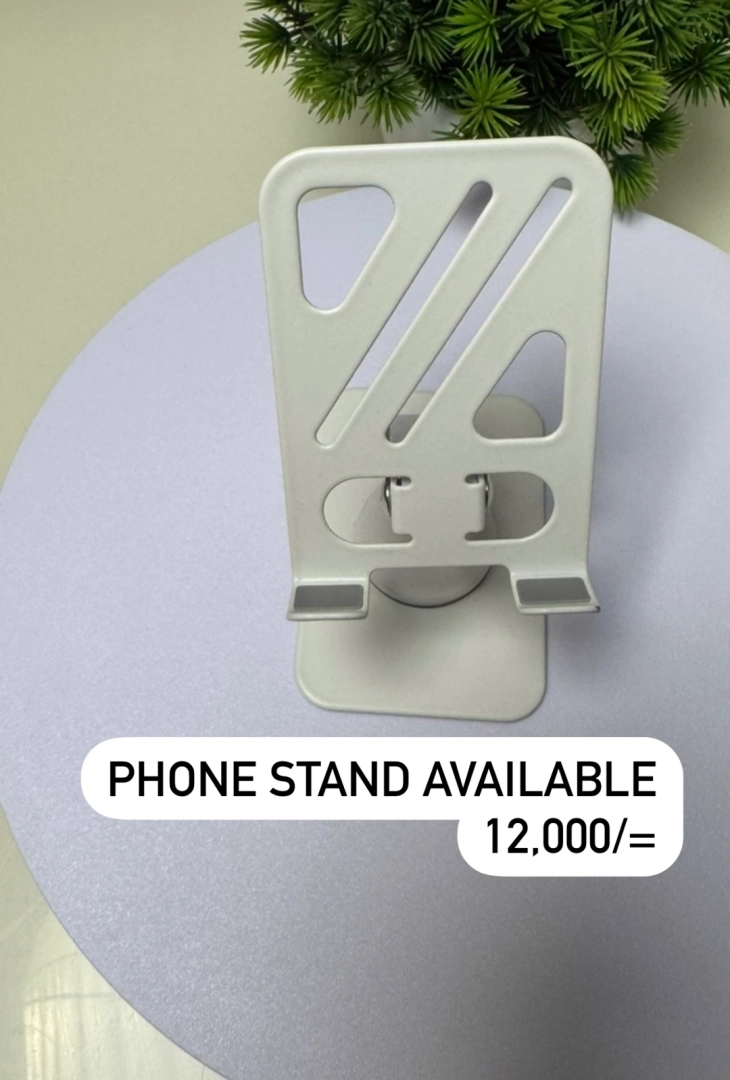 White Foldable Phone Stand