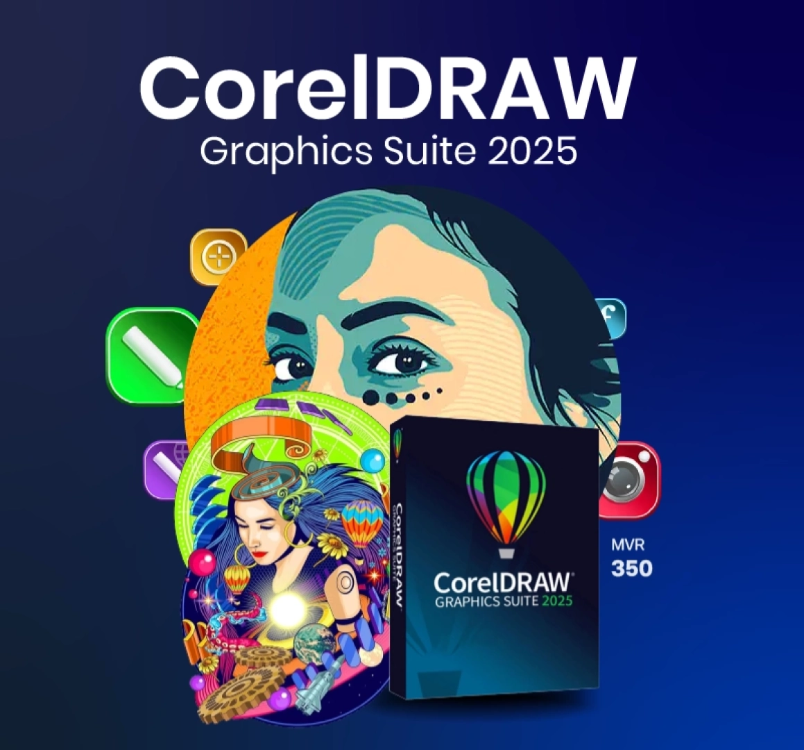 CorelDRAW Graphics Suite 2025 Lifetime Activated Software