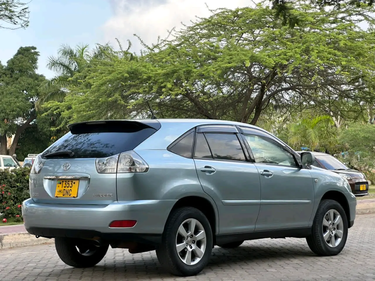 2007 Toyota Harrier SUV (Light Blue) thumbnail 6