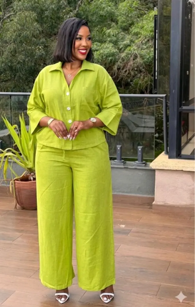 Two-Piece Shirt and Trousers Set thumbnail 4