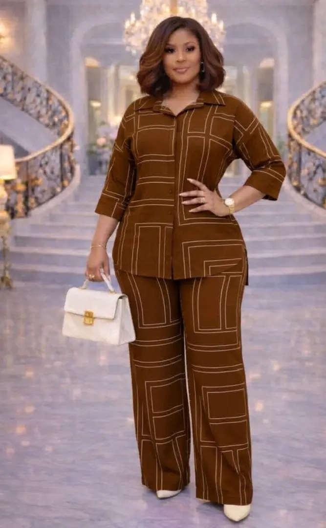 Two-Piece Matching Set (Shirt & Trousers) thumbnail 2