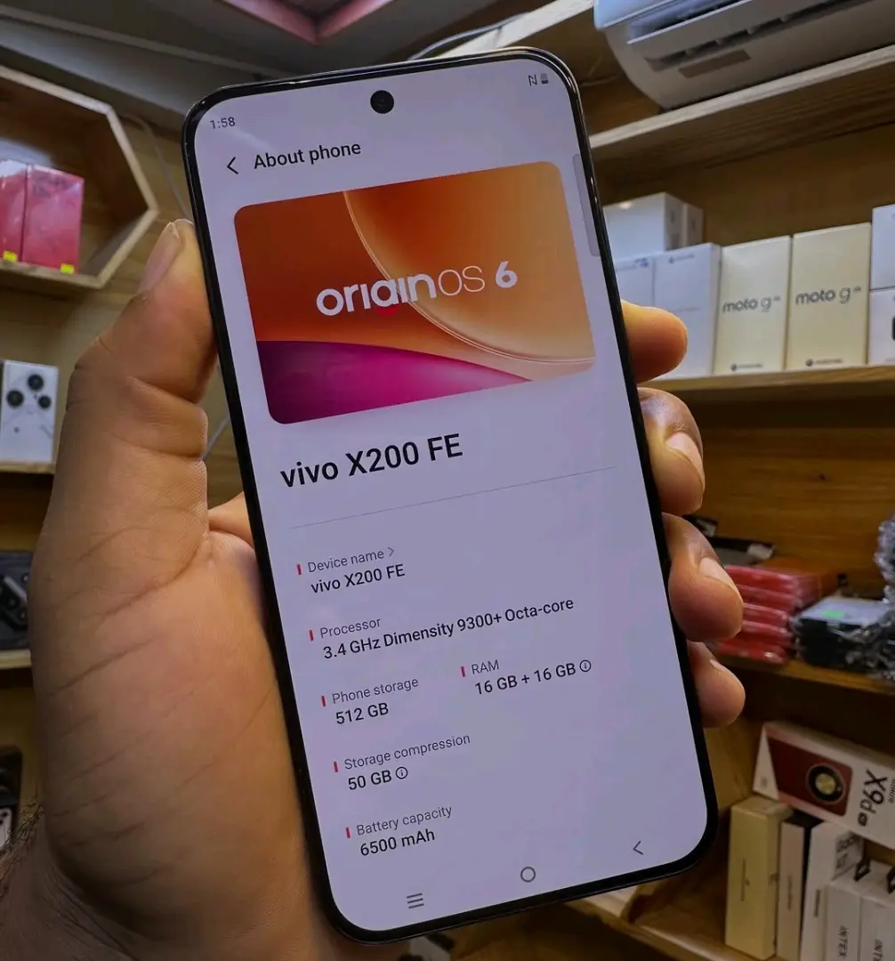 Vivo X200 FE Smartphone 512GB/16GB RAM