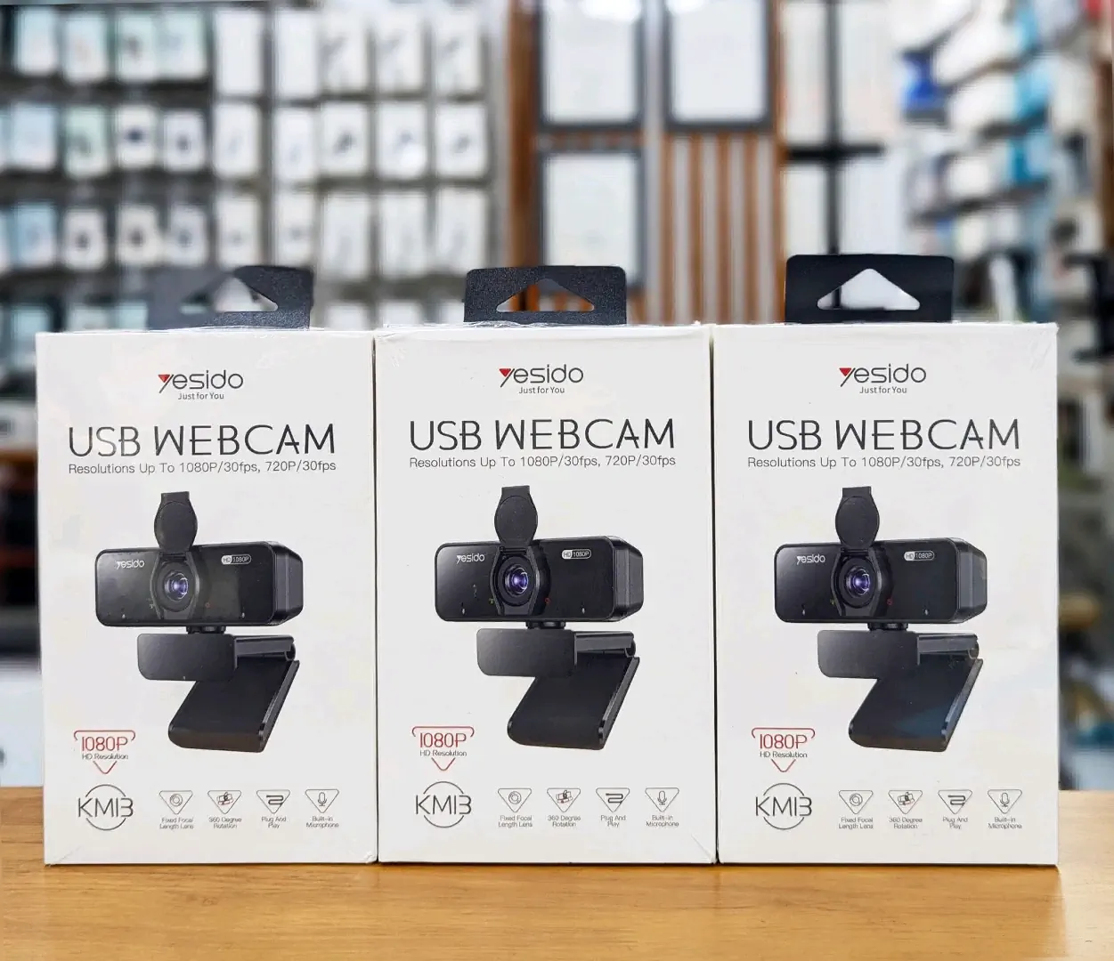 Yesido KM13 USB HD Webcam (1080P)