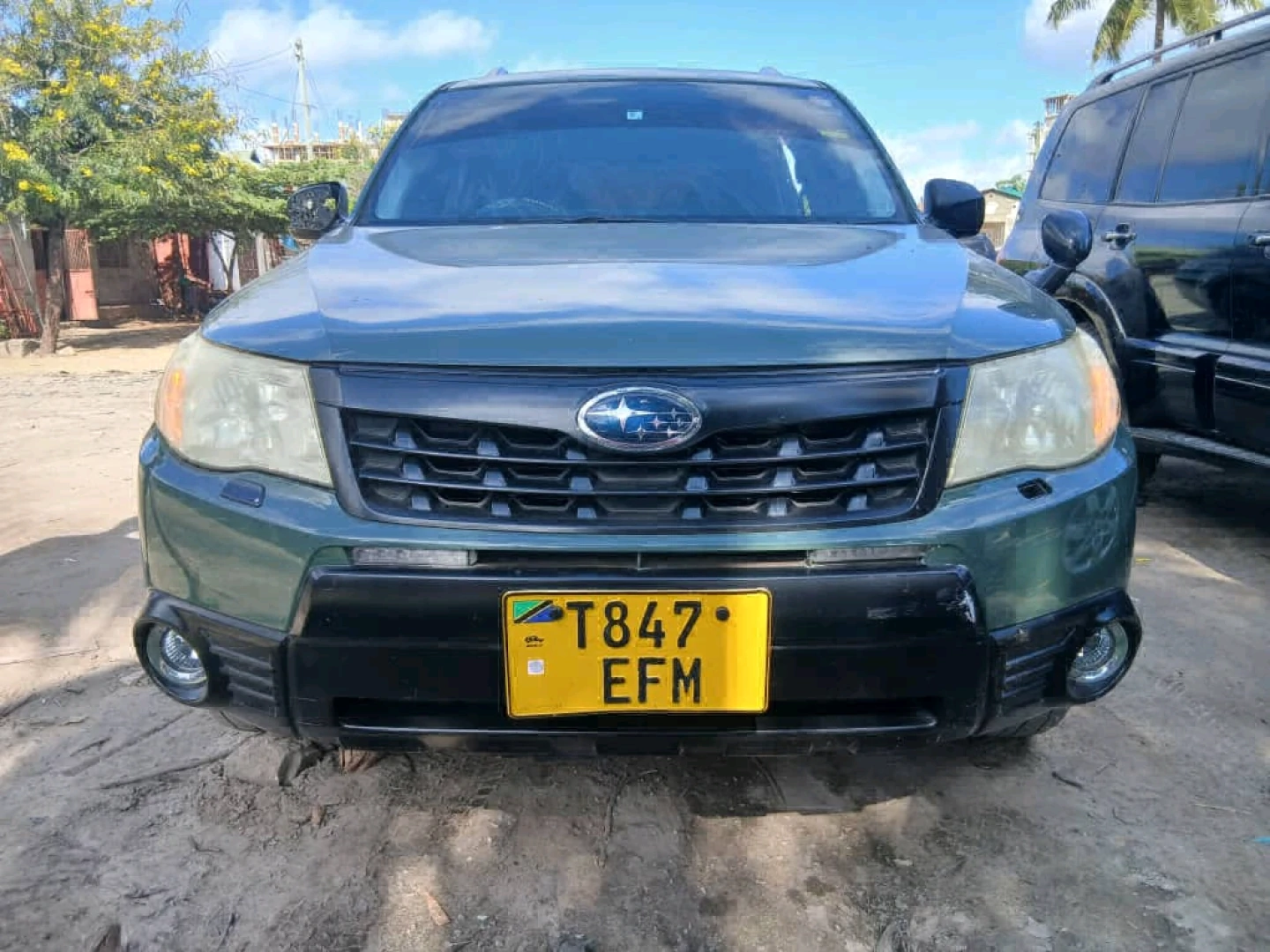 Dark Green Subaru Forester SUV
