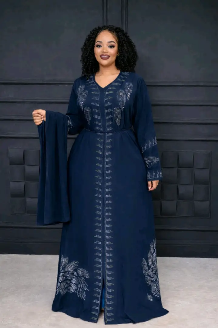 Abaya Dress Set (2 Pieces) - Multiple Sizes & Colors